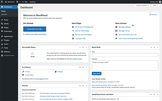 WordPress 易于使用