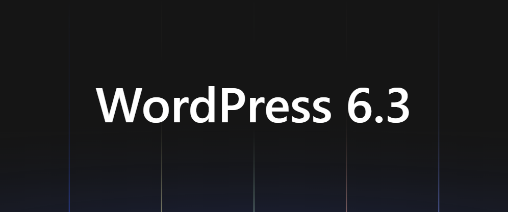 WordPress 6.3