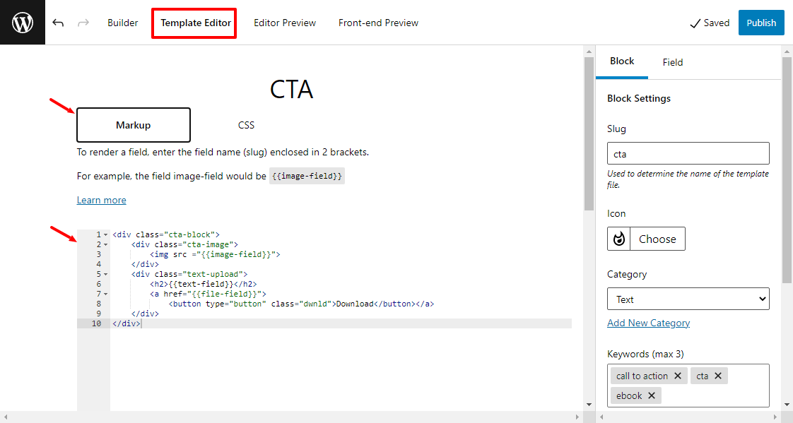 Markup