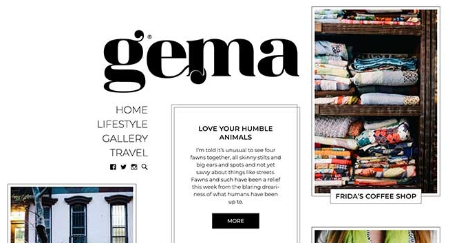 Gema WordPress 主题