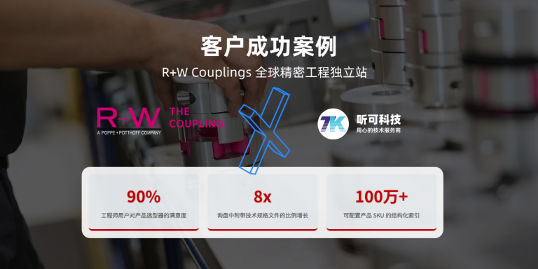 听可科技合作客户 R+W Couplings (瑞伟机械)