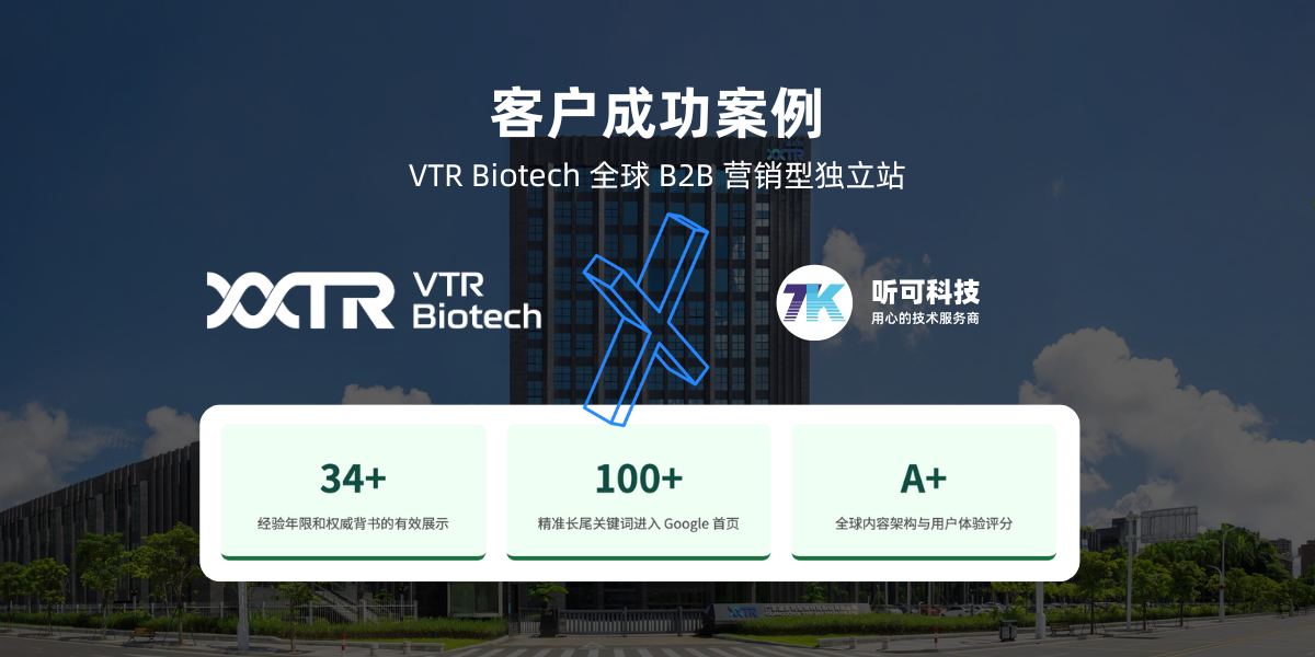 听可科技合作客户 Vtr Biotech (溢多利)